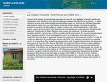 Tablet Screenshot of mameuliere.com